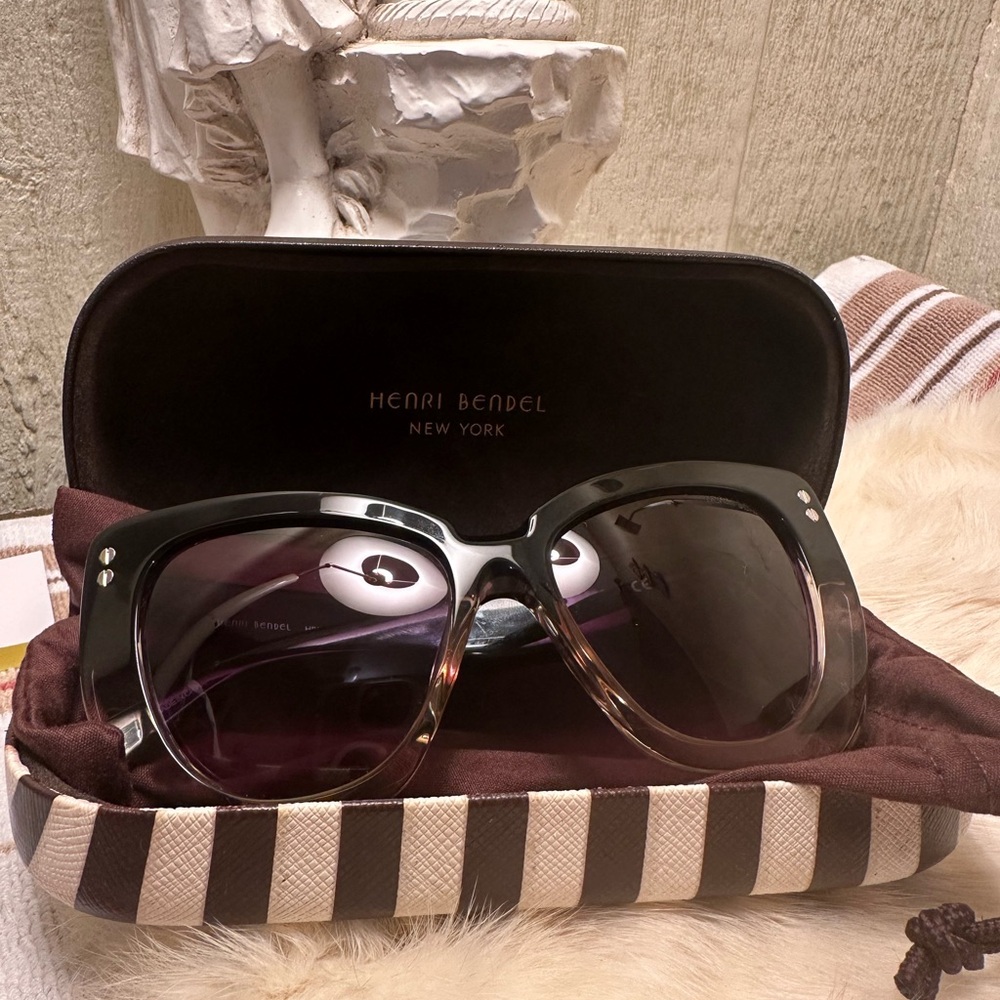 Henri Bendel Purple Tint Sunglasses